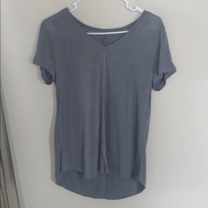 blue maurices shirt
